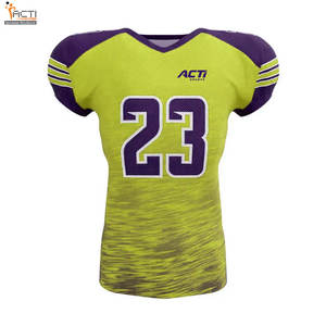 Uniforme de football américain à prix abordable 100% polyester uniforme de football américain pour hommes - Product Image 2