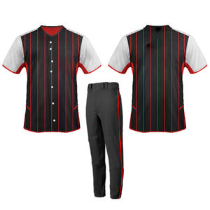 Venta al por mayor uniformes de béisbol personalizados ropa deportiva transpirable 100% poliéster de alta calidad diseño único Jersey hecho en Pakistán 2025 - Product Image 1