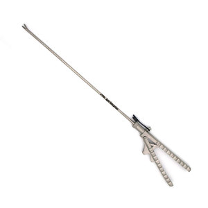 Pinza Portaagujas Laparoscópica Manual Reutilizable de 5mm en Forma de Pistola, de Acero Inoxidable, Certificación CE, Instrumento de Clase II - Product Image 5