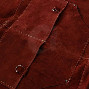Delantales de soldadura de cuero de diseño personalizado de alta calidad, cómodo Protector transpirable de secado rápido a prueba de agua - Product Image 6