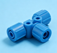 Conector de Tubo en T Compatible de 8 mm de Diámetro Interior HCN0097, Repuestos Domino Compatibles con la Serie Domino A&A+
