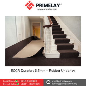 แผ่นรองยางสำหรับโรงแรมในห้องนั่งเล่น6.5มม. แผ่นรองใต้วงล้อยางทนทานรีไซเคิลได้100% ทันสมัย - Product Image 2