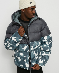 Blousons matelassés en toile enduite à capuche pour hommes de qualité supérieure, motif camouflage, imperméables et coupe-vent – Meilleures ventes - Product Image 2