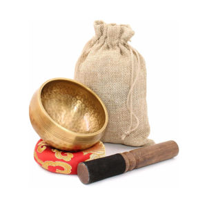 Cuenco Tibetano de Acero Inoxidable Pulido, Premium, Resonante, Hecho a Mano, para Meditación, Yoga, Terapia de Sonido, Relajación Mental - Product Image 5