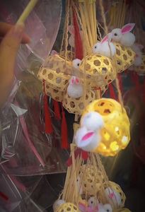 Cute Rabbit <b>Lantern</b> for Children Mid Autumn Festival Battery Operated LED Light Night Toy - Product Image 5