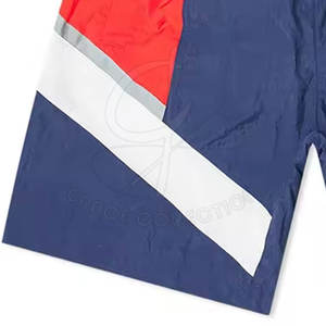 Pantalones cortos cortavientos con cintura elástica con tela de nailon/poliéster para hombre, pantalones cortos ligeros para personalizar su propio logotipo de marca - Product Image 6