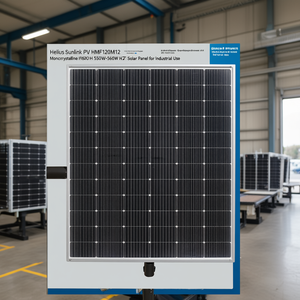 Panneau solaire monocristallin HJT Helius Sunlink PV HMF120M12 600H 550W-560W pour usage industriel - Product Image 3