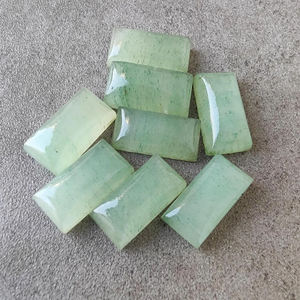 Aventurine naturelle de qualité AAA + Cabochon à dos plat grand Rectangle vert pierres précieuses en vrac toutes tailles disponibles pour la vente en gros - Product Image 4