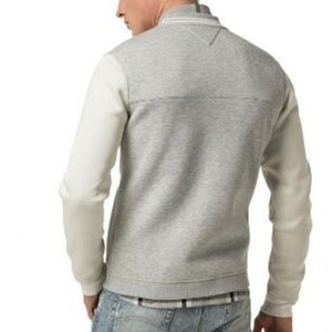 Nouvelle Arrivée Veste de Baseball Homme Sur Mesure Style Universitaire avec Capuche Imprimé Satiné Réversible Polaire Zippée Hiver - Product Image 6