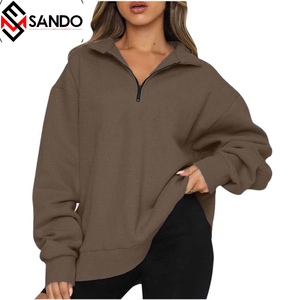 Pull imprimé bouffant de haute qualité sweats à capuche pour femmes Logo personnalisé sweat à capuche en éponge française lourde sweat 400gsm coton sweats à capuche pour femmes - Product Image 4