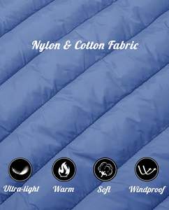 Veste bouffante brillante manteau à bulles chaud sweat à capuche d'hiver veste en duvet pour hommes vêtements imperméables personnalisés - Product Image 5