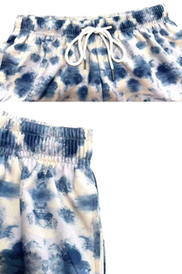 Short en maille cachemire d'entrejambe personnalisé OEM de 6 pouces pour hommes sans quantité minimale de commande polyester été au-dessus du genou StreetwearMen cordon LOGO personnalisé - Product Image 2