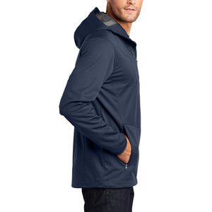 Vestes Softshell légères pour hommes, veste de randonnée Softshell chaude pour l'hiver en plein air, coupe-vent - Product Image 4