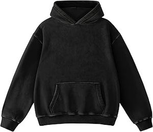Sudaderas con capucha informales de invierno para hombre, color sólido, ajuste Regular, 100% algodón, alta calidad, transpirable, respetuoso con el medio ambiente - Product Image 5