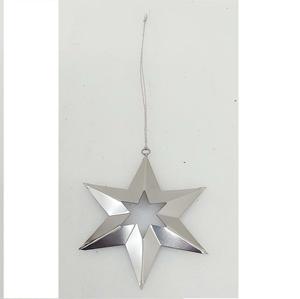 Ornements de Noël modernes personnalisés de haute qualité, mobiles, avec finition miroir en acier inoxydable, à suspendre - Product Image 4