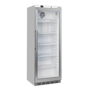 Congélateurs et réfrigérateurs vitrines en acier inoxydable de 400 L - Product Image 1