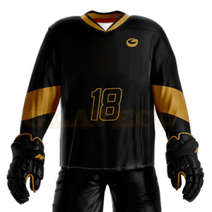 Uniforme de Hockey sobre Hielo de Material Duradero Más Vendido, Ecológico, Personalizable, de Secado Rápido, Transpirable, Unisex para Adultos - Product Image 4