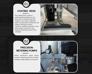 Línea de producción automática SIP <span class=keywords><strong>BFT</strong></span>, máquina de instalaciones adhesivas de laminación de tablero de magnesio y vidrio de conducto - Product Image 5