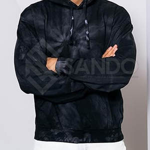 <b>Oversized</b> Lightweight Men Tie Dye <b>Hoodies</b> Comfortable Casual Wear <b>Long</b> Sleeve Men Tie Dye <b>Hoodies</b> - Product Image 4