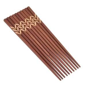 Baguettes en bois pour mariage, maison, hôtel et restaurant-Couleur et logo personnalisés écologiques Lot de 2 4 6 - Product Image 2