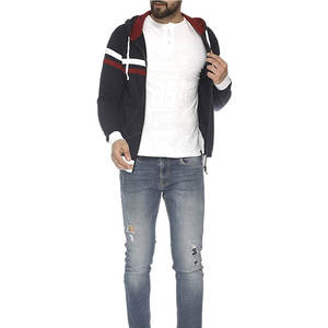 Sweat à capuche zippé pour homme de haute qualité avec poches, impression personnalisée, sweat à capuche zippé pour homme, utilisation en extérieur, polaire épais et chaud - Product Image 5