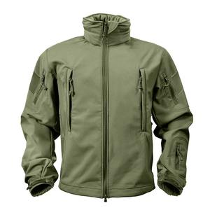 Veste Softshell d'hiver décontractée pour hommes, nouveau design, chaud et coupe-vent, en toile, avec col montant et vêtements de pluie pour l'extérieur. - Product Image 1