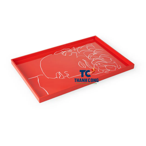 PLATEAU DE SALLE DE BAIN LAQUE Vente en gros du fabricant du Vietnam Comprend un plateau de laque carré de haute qualité Meilleur prix Livraison rapide - Product Image 1