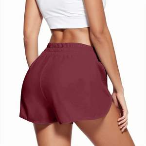 Short élastique taille haute pour femme Séchage rapide Respirant Anti-usure Coupe ample pour la course d'été Fitness & Loisirs - Product Image 2