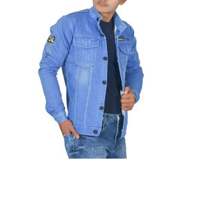 Chaqueta vaquera para hombre, precio al por mayor, prendas de vestir informales, chaqueta de otoño, chaqueta vaquera abotonada, chaqueta vaquera de gran tamaño para hombre - Product Image 6