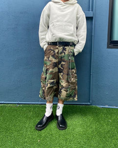 Venta caliente Nueva Moda Logotipo Personalizado Impresión Nuevo Diseño Bolsillos Delanteros Hombres Cargo Shorts en Venta Street Wear Cargo Short - Product Image 2