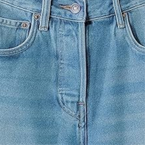 New 2025 Custom High Quality 100% Cotton Blue Baggy Woman's <b>Denim</b> Shorts Casual Style, Straight Style Shorts For Women's - Product Image 4