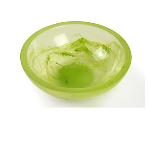 Bol artisanal en résine de qualité différente au design moderne et excellent avec finition à la main utilisé pour servir les fruits Décoration de table - Product Image 2