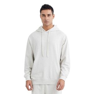 Basics Cotton Blended Custom Hoodie <b>Men</b> Plain Pullover <b>Fleece</b> <b>Hooded</b> Sweatshirt Casual Streetwear Winter Digital Printing - Product Image 2