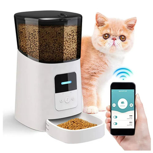 6L Tuya Smart Auto Cat Feeder WiFi автоматическая кормушка для домашних животных для сухого корма, дозатор корма для кошек - Product Image 2