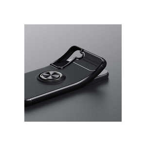 Coque de protection en silicone premium WowCase Ravel pour Samsung Galaxy S22 Plus Noir/Or rose - Product Image 4