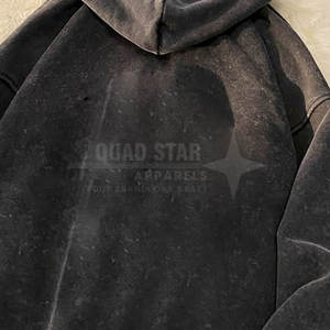 Sudaderas con capucha para hombre a precio económico, de primera calidad, nuevo diseño, 100% algodón, básicas, con efecto desgastado. - Product Image 3