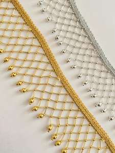 Ruban en cheveux de dragon tressé de haute qualité, pompons torsadés en polyester/coton lavable 6CM pour rideaux, sacs à chaussures, canapés, vêtements - Product Image 3