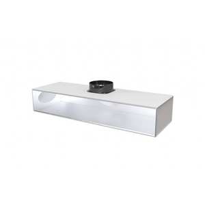 Tecnosystemi Plenum Entradas Aisladas Posteriorales/Laterales para Difusor Lineal de 3 Ranuras, Longitud 800mm, Rejilla y Grelha PWD300181 - Product Image 1