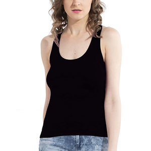 Chaleco de mujer con logotipo personalizado de poliéster y algodón de alta calidad, chaleco de talla grande hecho en fábrica, muy demandado a un precio - Product Image 1