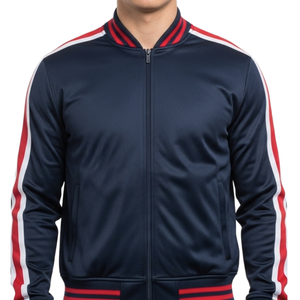 Blouson bomber unisexe léger en nylon pour l'hiver, logo personnalisé sur le devant, coupe-vent, séchage rapide, OEM en gros - Product Image 1