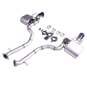 Entièrement adapté pour <span class=keywords><strong>Lexus</strong></span> IS350 3.5L 304 système de tuyau d'échappement d'extrémité en acier inoxydable avec silencieux de soupape - Product Image 5