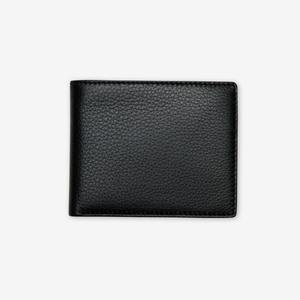 กระเป๋าสตางค์ผู้ชายแบบสั้นสไตล์ใหม่แบบสั้น RFID ป้องกันการโจรกรรมหนังแท้คลิปหนีบธนบัตรหนังวัวหลายช่องสำหรับธุรกิจ - Product Image 1