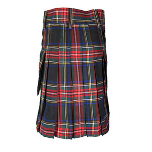 Kilt écossais traditionnel Kilt Tartan lourd avec Sporran et ceinture Élégant Royal Stewart Highland Festival Wear Kilts - Product Image 6