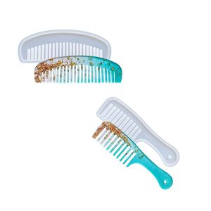 Peigne en résine coloré peignes de Massage en résine Gua Sha peigne outils Massage de la tête Guasha grattage pour la Relaxation du corps de la tête - Product Image 4