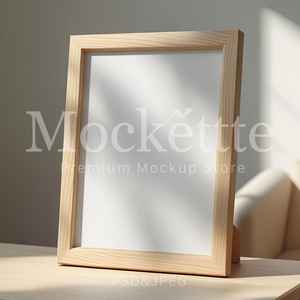 Diy Wooden Photo <b>Frame</b> Minimalist display Handmade PDF Guide Downloadable Step By Step Image Available - Product Image 6