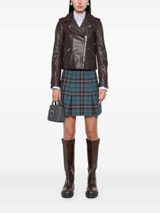 Chaqueta de cuero genuino de Invierno para mujer de talla grande a prueba de viento y transpirable estilo callejero negro chaqueta de cuero genuino al por mayor - Product Image 2