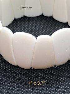 Bracelet à breloques en os de buffle naturel sculpté à la main bande Durable de 20mm pour bijoux de mode ethnique tribal respectueux de l'environnement - Product Image 5