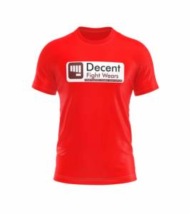 เสื้อยืดคอกลมแขนสั้นสำหรับผู้ชายผ้าย้อมสี350gsm โอเวอร์ไซส์สีแดงสินค้ามาใหม่ฤดูใบไม้ผลิ - Product Image 1