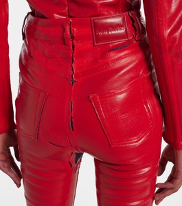 กางเกงสเวตเตอร์ทรงบานเอวต่ำของผู้หญิงชุดโยคะทันสมัยทำจากผ้าฝ้าย100% เรียบตกแต่งแบบพรีเมี่ยมสำหรับฤดูร้อน - Product Image 4