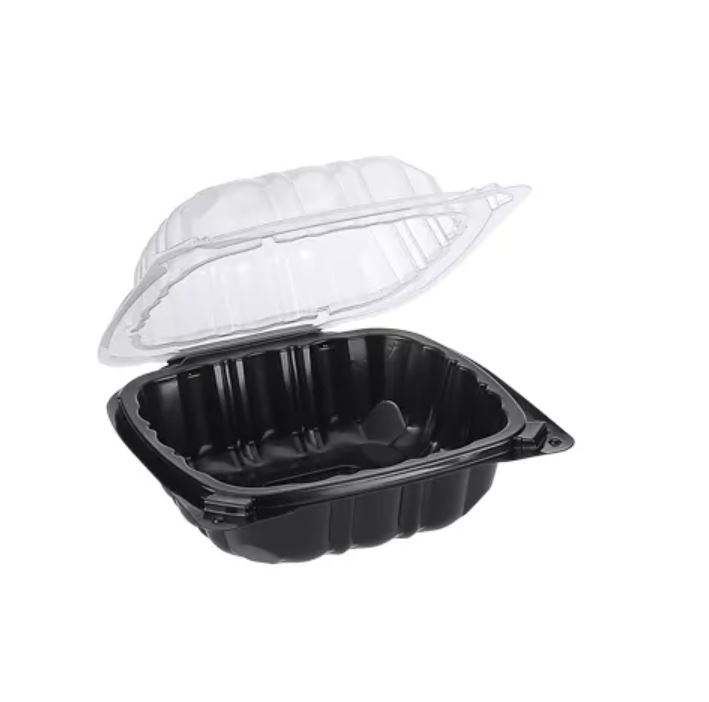 โปร่งใส (ฝา) สีขาว (ฐาน)